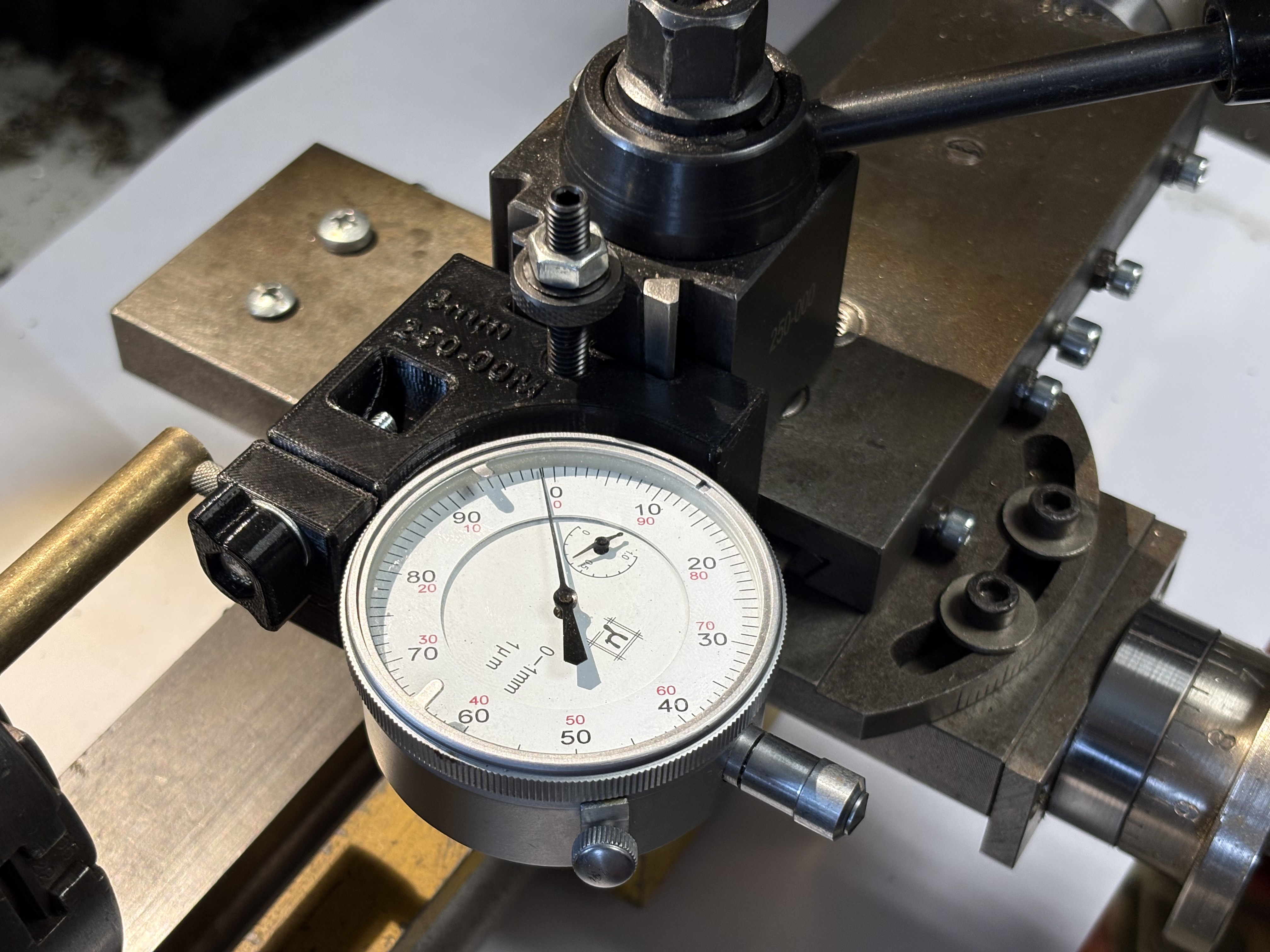 Messuhrhalter 250-00M kompatibel Schnellwechsel-Werkzeughalter QCTP 250-000 OXA